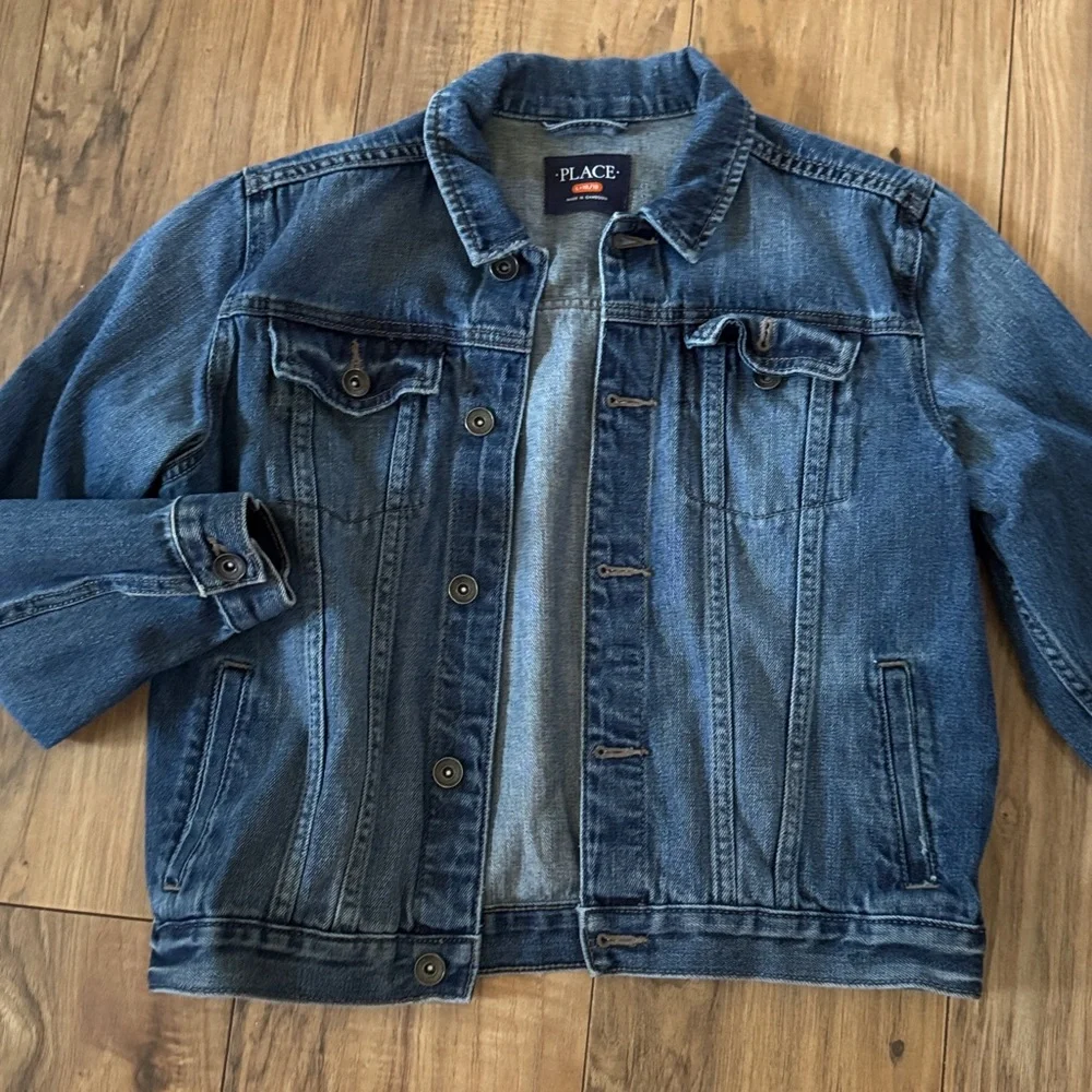 Place denim jacket